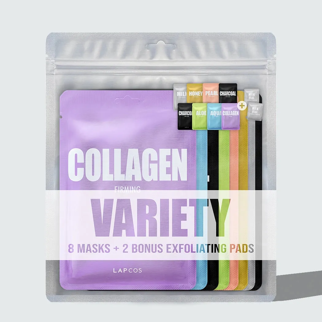 10-Piece Sheet Face Mask Set