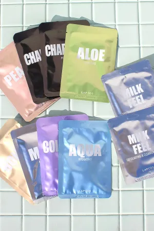 10-Piece Sheet Face Mask Set