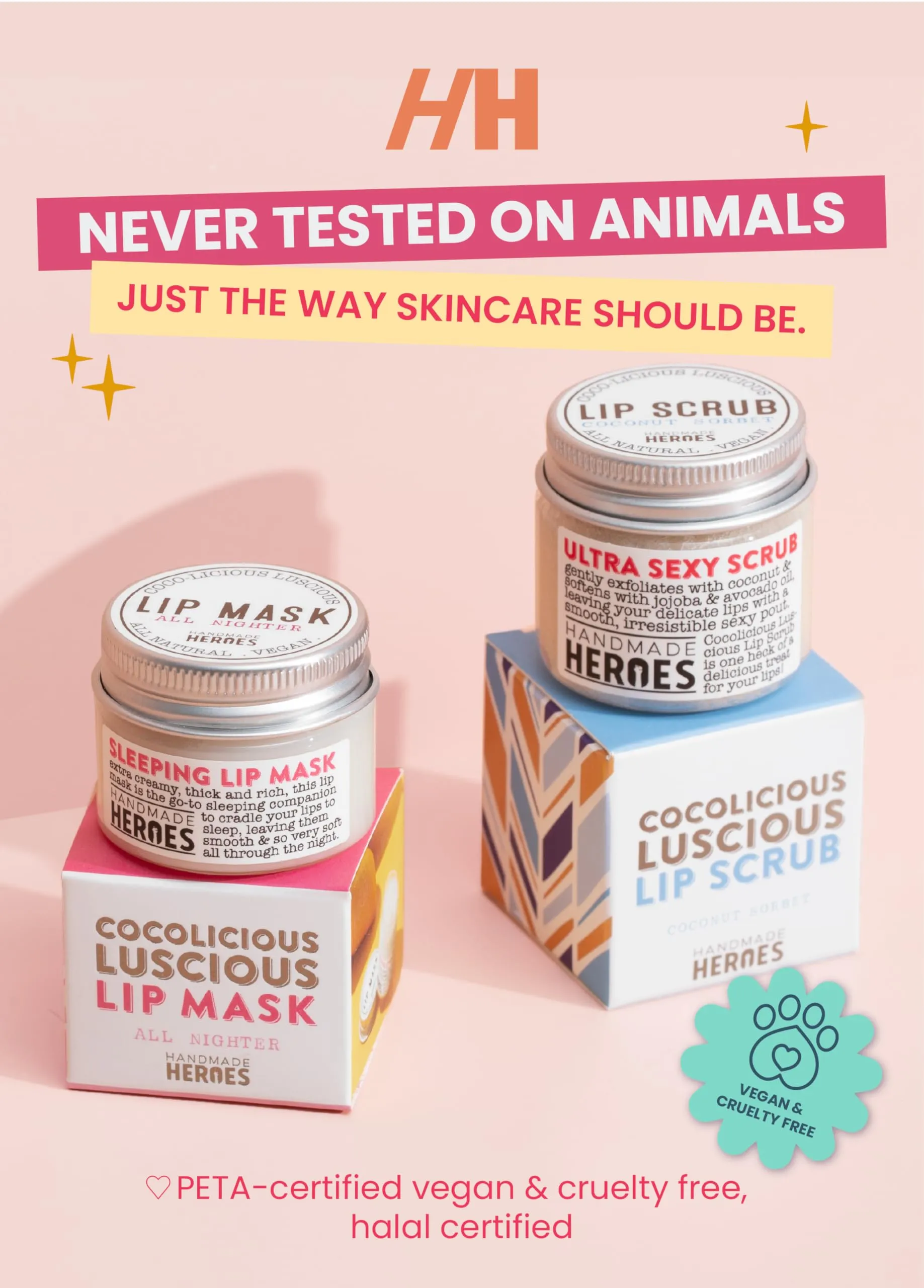 100% Natural Lip Scrub, Vegan Conditioning Coconut Lip Exfoliator, Gentle Exfoliant, Sugar Lip Polish and Lip Exfoliator Scrubber for Chapped and Dry Lips, (Lip Scrub and Lip Mask Gift Set) 11 - Lip Scrub and Lip Mask Set