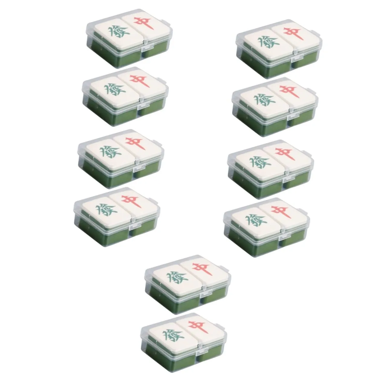 20pcs Mahjong Powder Puff Soft Hydrophilic Makeup Applicators for Foundation Loose Powder Concealer Easy to Use for Delicate Tool for All Makeup