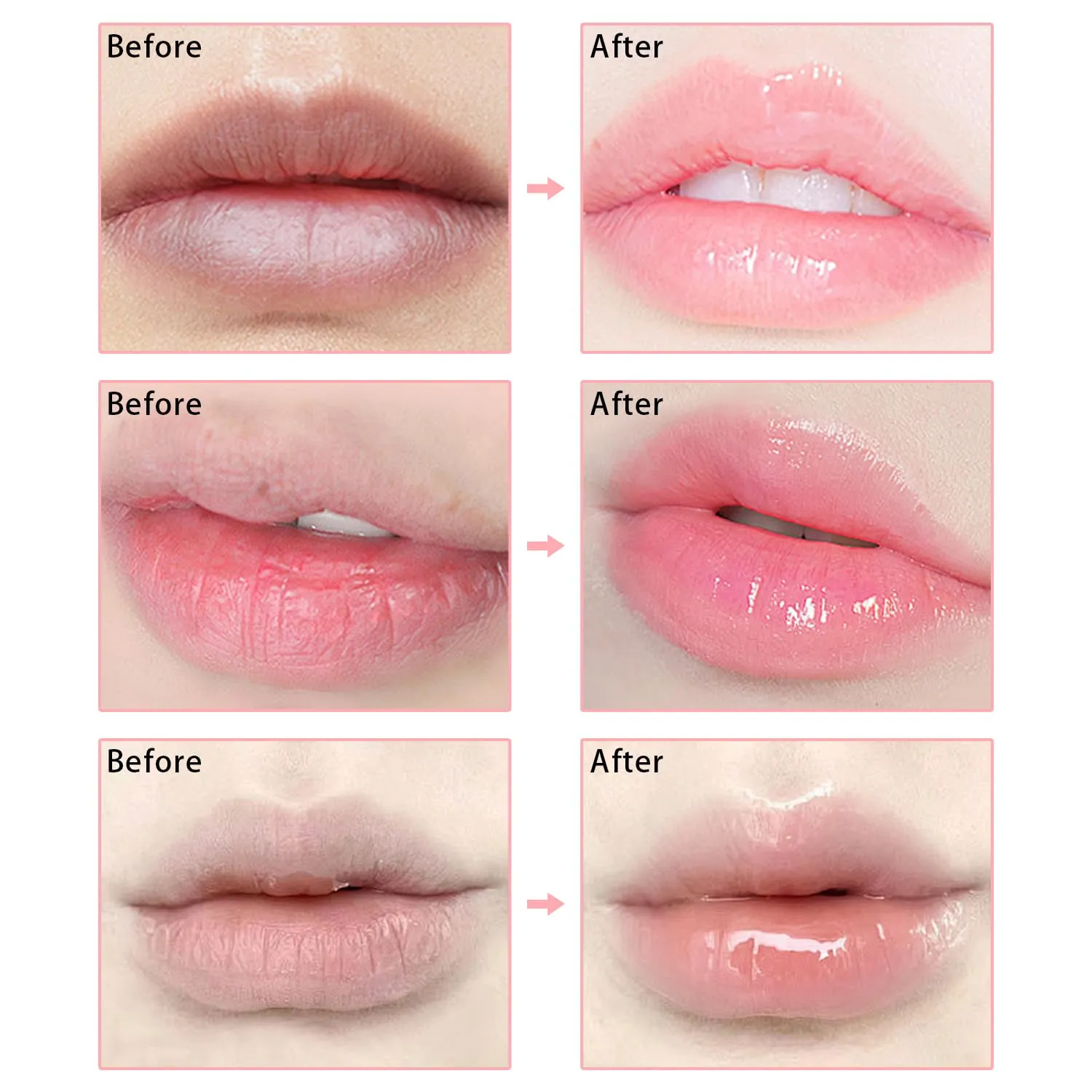 3 Pcs Bee Lip Balm Honey Pot, Honey Strawberry Apple Lip Mask Overnight, Moisturizing Lip Sleeping Mask, Hydrate Repair Prevent Dry Cracked Lip Exfoliator Lip Care (Honey Strawberry Apple Lime)