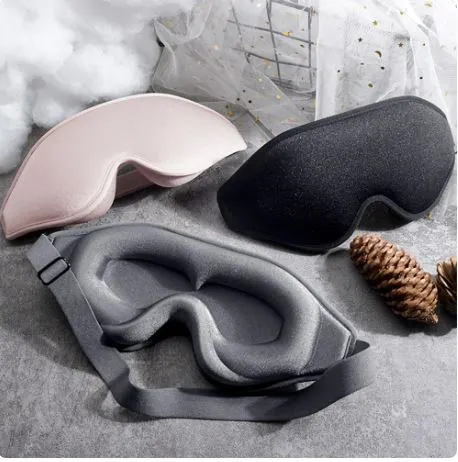 3D EYE SLEEP MASK FOR LASH EXTENSIONS GREY