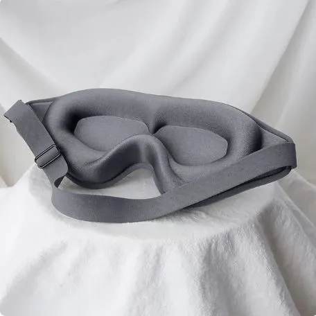 3D EYE SLEEP MASK FOR LASH EXTENSIONS GREY