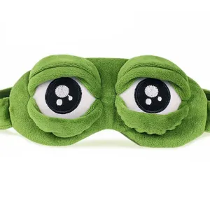 3D Sad Frog Sleeping Mask Sleeping Eyeshade Cover Sleep Eye Mask