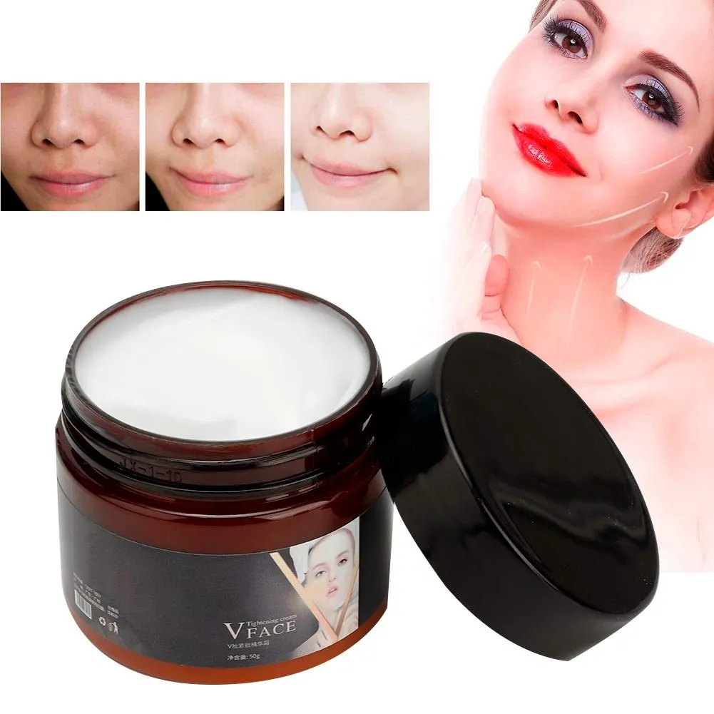 50g Face Firming Cream, V Face Lifting Cream, Anti Age Face Cream, Face Lifting Firming Cream Multi Action Sculpting Cream For Anti Aging Skin Facial Slimming
