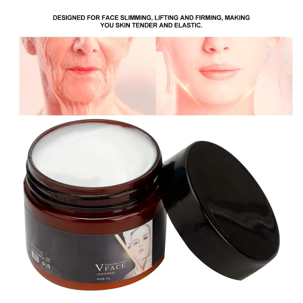 50g Face Firming Cream, V Face Lifting Cream, Anti Age Face Cream, Face Lifting Firming Cream Multi Action Sculpting Cream For Anti Aging Skin Facial Slimming