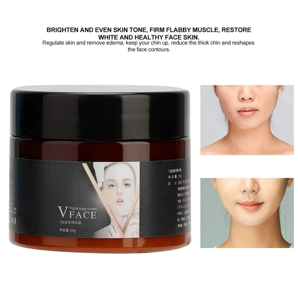 50g Face Firming Cream, V Face Lifting Cream, Anti Age Face Cream, Face Lifting Firming Cream Multi Action Sculpting Cream For Anti Aging Skin Facial Slimming