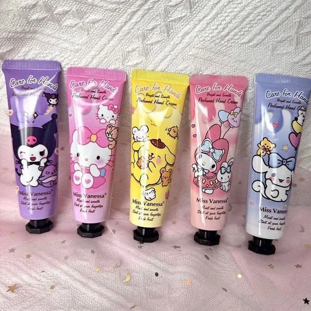 5pcs Plant Extract Fragrance Moisturizing Nourishing Hand Cream Suit Anti drying Anti Wrinkle Hand Care Lotion