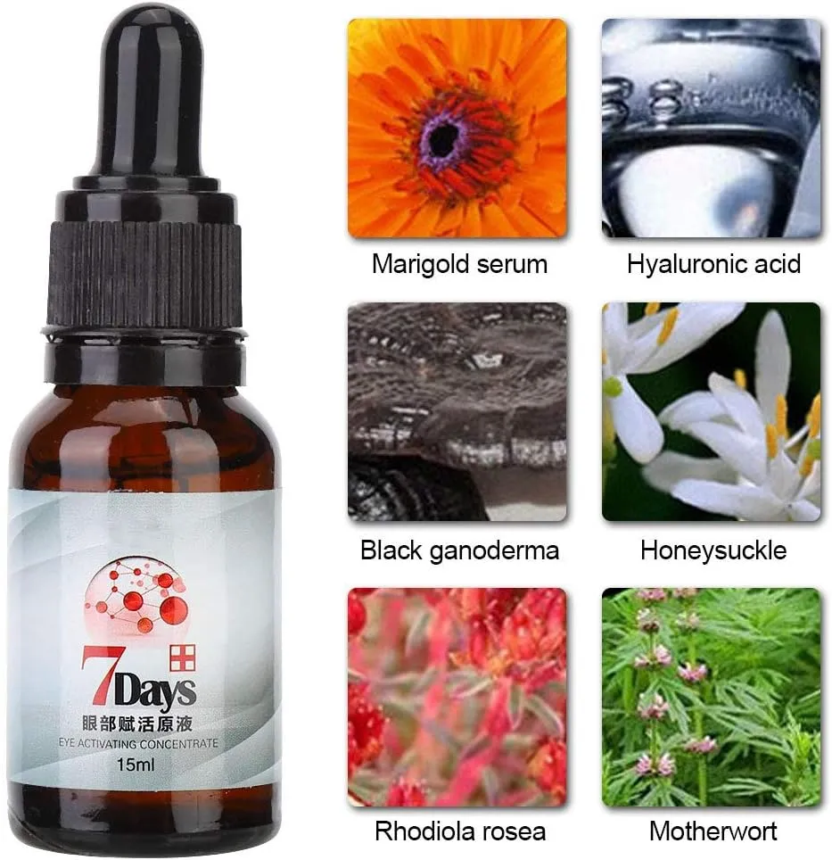 7 Days Anti Fat Eye serum Dark Circles Remove Anti Wrinkle Eye