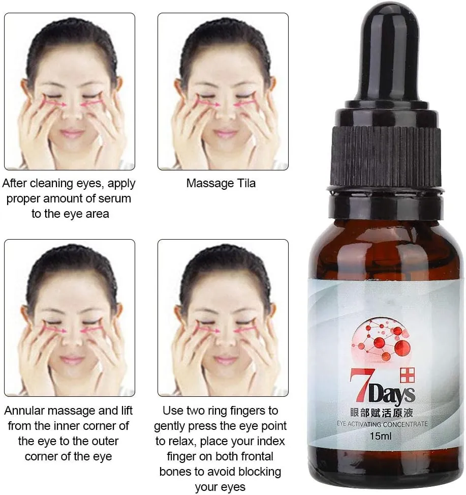 7 Days Anti Fat Eye serum Dark Circles Remove Anti Wrinkle Eye