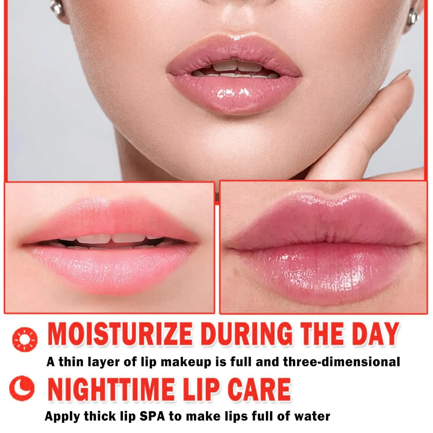 8 PCS Bee Lip Balm Honey Pot, Honey & Strawberry & Watermelon & Apple Lime & Cherry & Mint & Grapes & Peach Lip Balm Honey Pot, Sleeping Lip Mask Hydrating Prevention Dry & Cracked Lip Scrubs