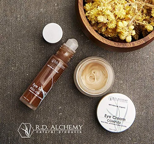 98% Natural & Organic Eye Cream Complex - Best Eye Cream for Dark Circles, Wrinkles, & Eye Bags. Anti Aging Retinol & Peptides Lighten Dark Circles & Smooth Fine Lines & Crow's Feet. Great for All Skin Types.