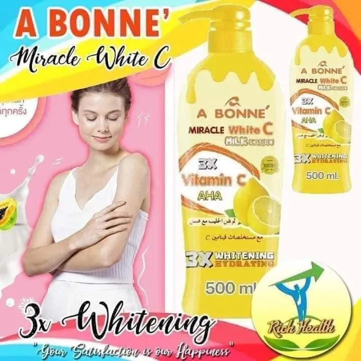 A Bonne Miracle White C Vitamin C and Honey Formula Milk Lotion 500ml