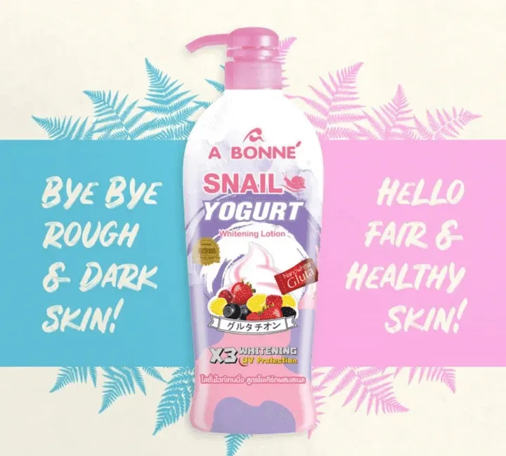 A Bonne Snail Yogurt Whitening Lotion - 500ml
