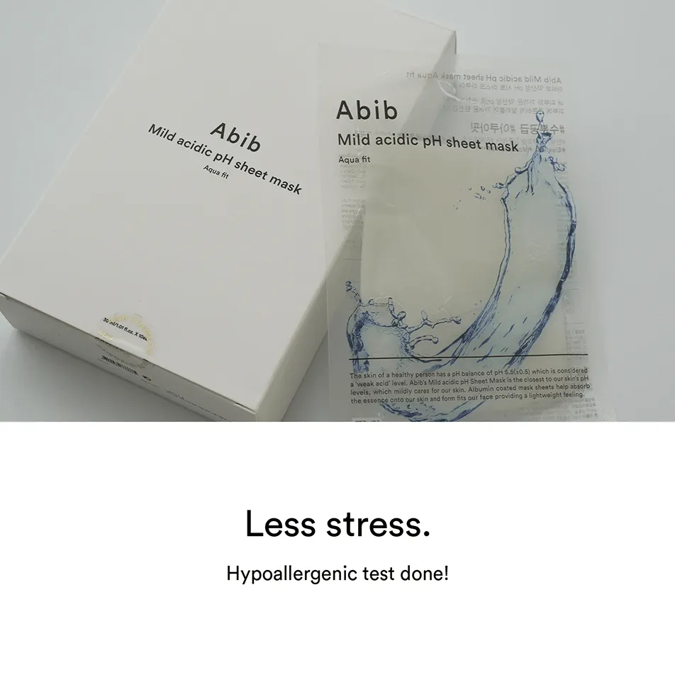 Abib Mild Acidic pH Sheet Mask Aqua Fit 1ea