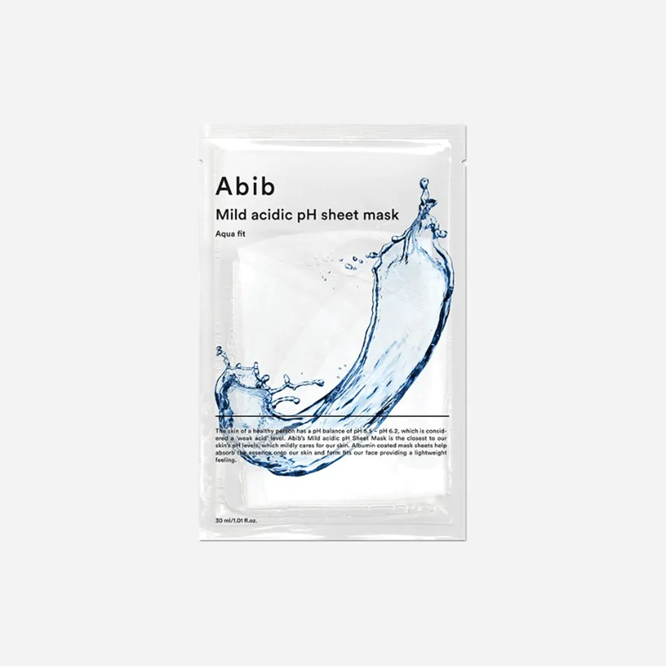 Abib Mild Acidic pH Sheet Mask Aqua Fit 1ea