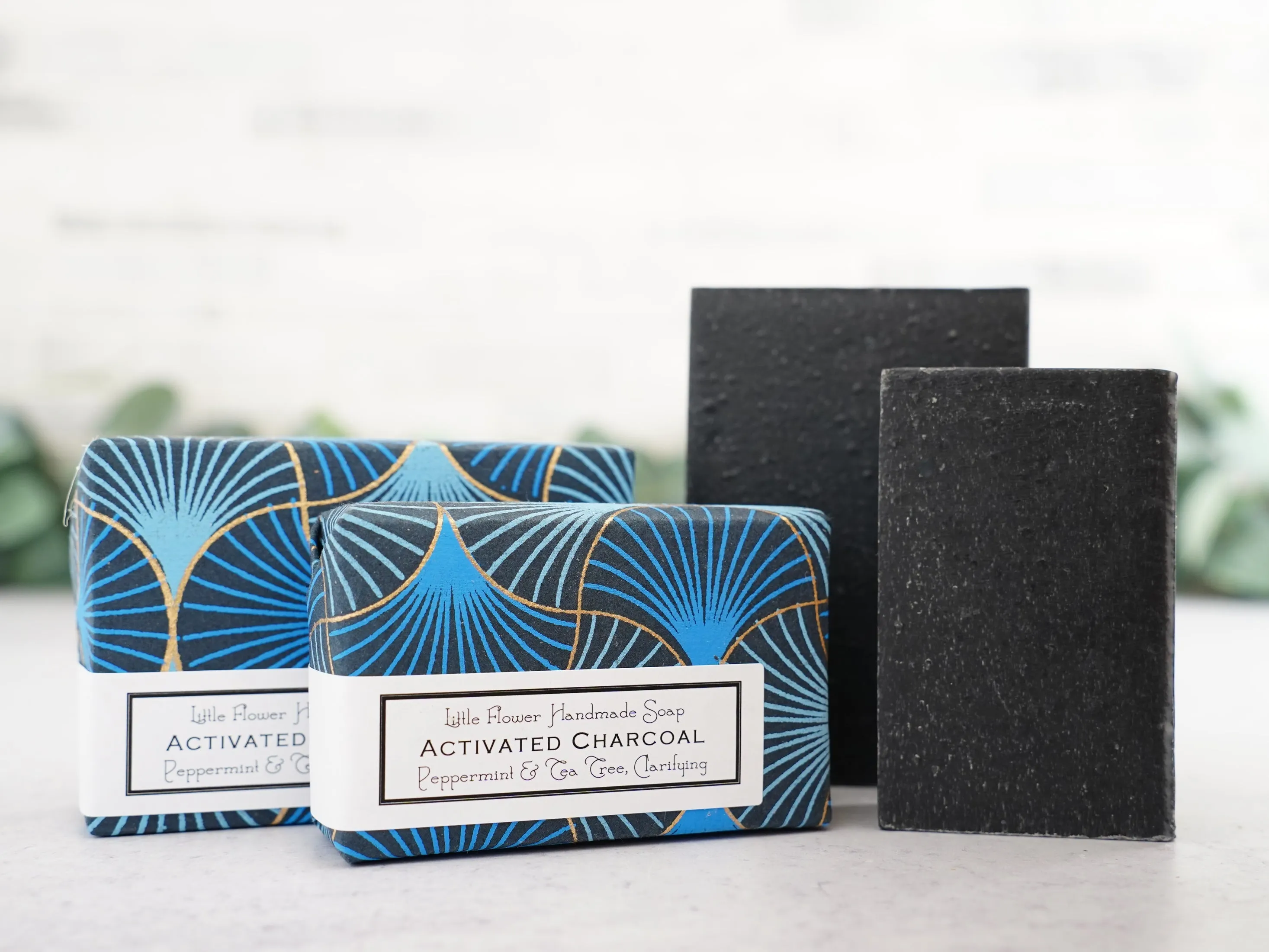 Activated Charcoal - Large Bar Soap 6oz