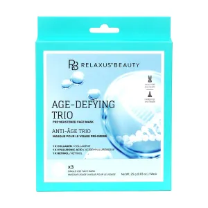 Age-Defying Trio Face Masks (3-Pack) - Displayer of 12