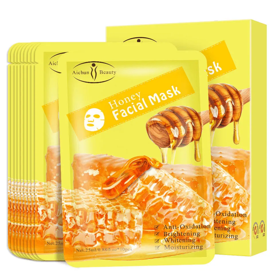 Aichun Beauty Honey Facial Mask - 3pcs