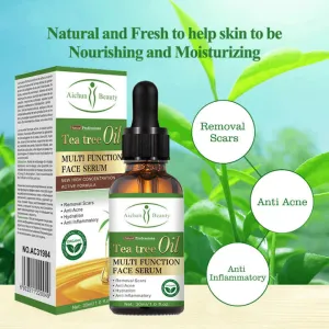 Aichun Beauty Moisturizing Whitening Tea Tree Oil Face Serum - 30ml