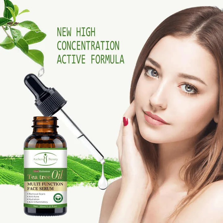 Aichun Beauty Moisturizing Whitening Tea Tree Oil Face Serum - 30ml