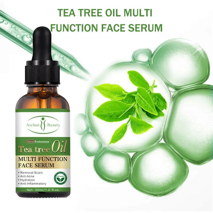 Aichun Beauty Moisturizing Whitening Tea Tree Oil Face Serum - 30ml