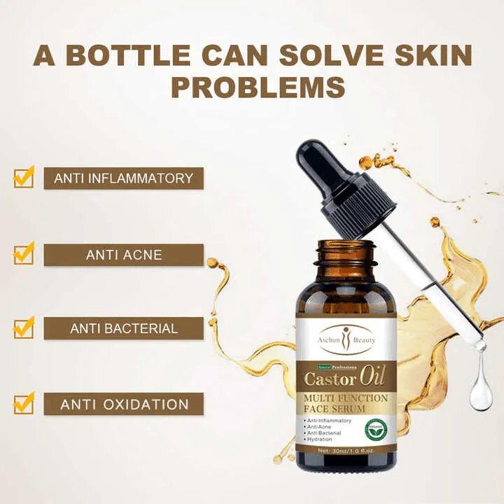 Aichun Beauty Whitening Moisturizing Castor Oil Face Serum - 30ml