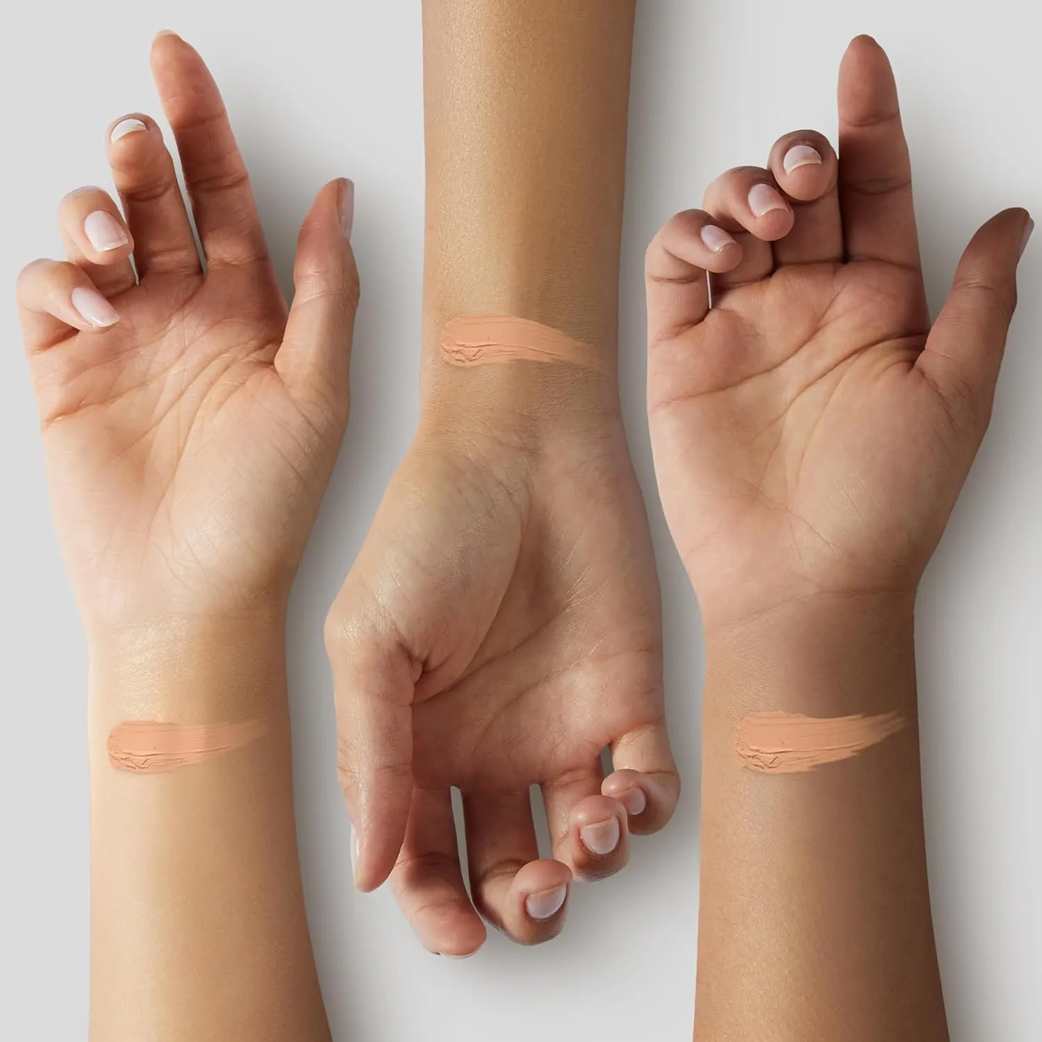 Almay Clear Complexion Acne Foundation Makeup with Salicylic Acid, Medium Coverage, Soft Matte Finish, Hypoallergenic, Cruelty- & Fragrance-Free, Dermatologist Tested, 300 Naked, 1 fl oz