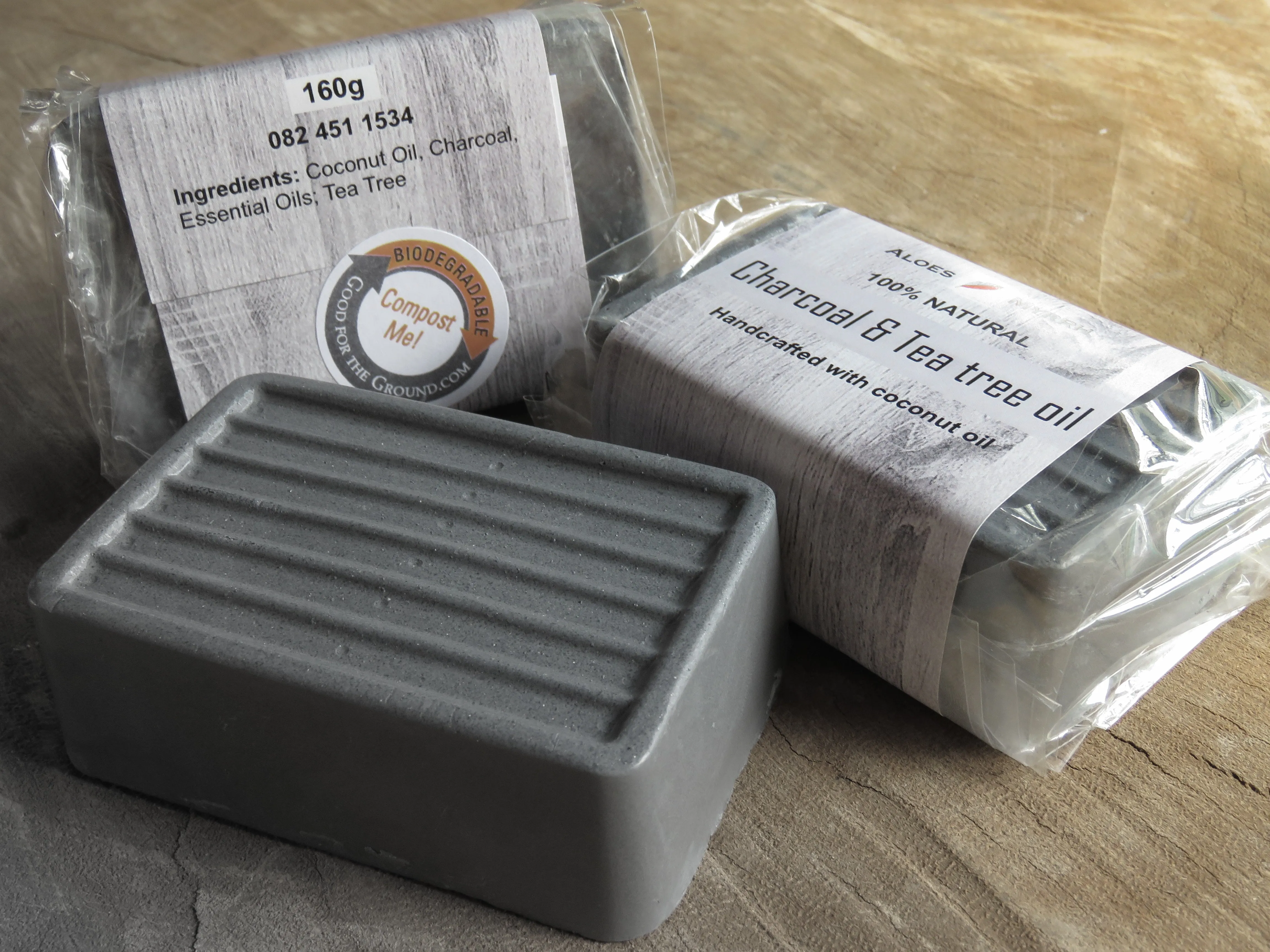Aloes Myrrh Charcoal and teatree soap