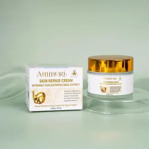 Ammuri Snail Extract Skin Repair Cream - Anti-Ageing & Moisturizing Formula