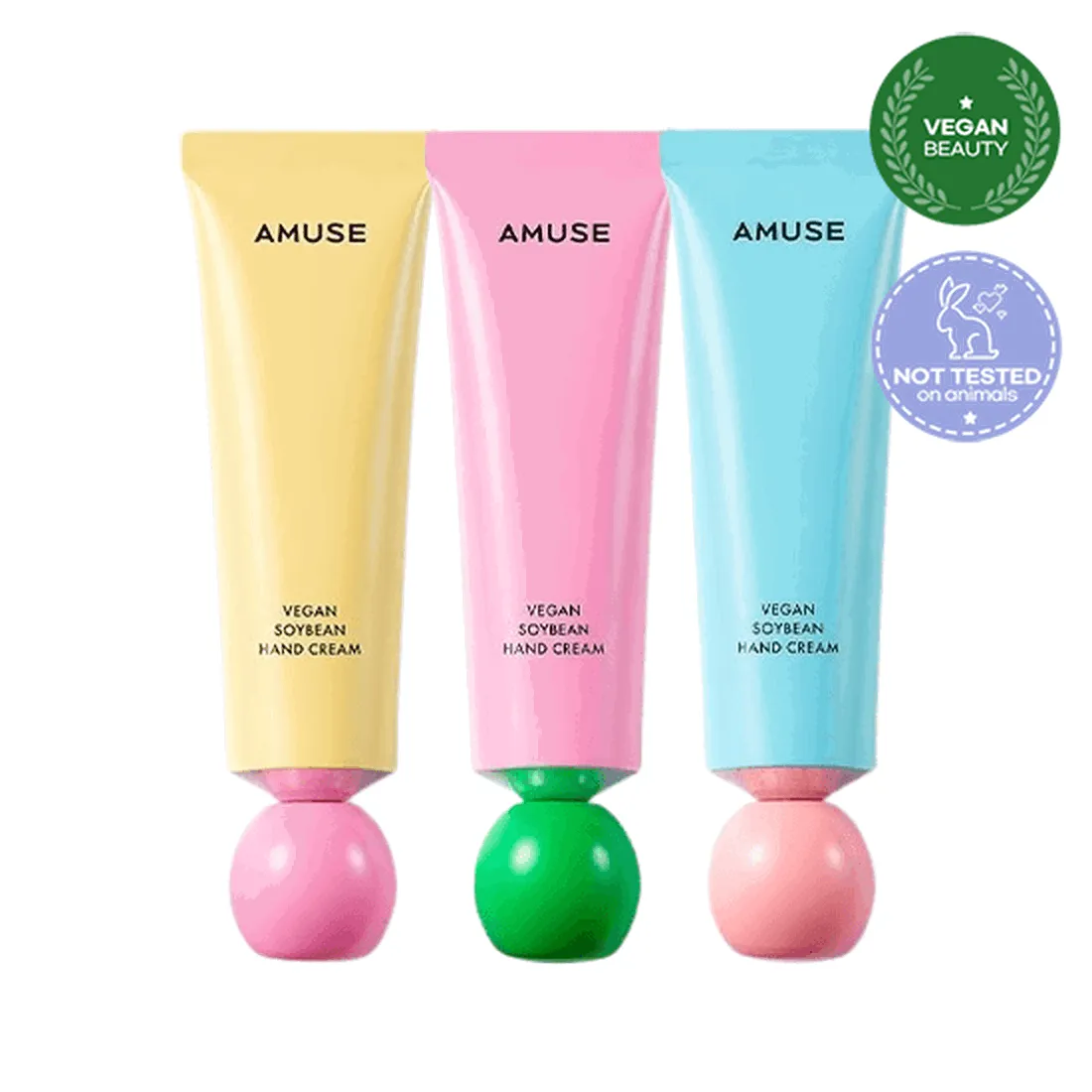 AMUSE Vegan Soybean Hand Cream (3 Types) 50ml