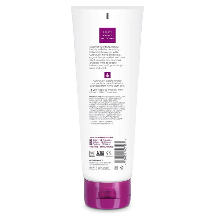 Andalou Naturals - CannaCell Shower Gel Ritual, 8 fl oz