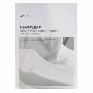 Anua Heartleaf Cream Mask Night Solution 10Ea