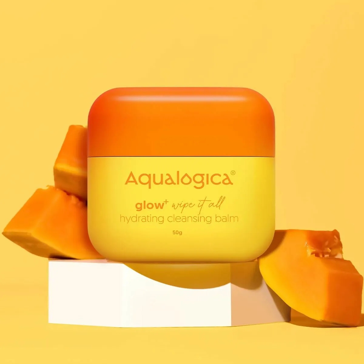 Aqualogica Glow  Wipe it All Hydrating Cleansing Balm, Gentle Makeup Remover