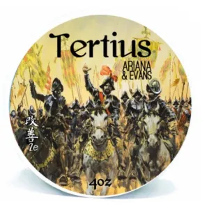 Ariana & Evans - Tertius Shaving Soap, Kaizen 2e Base
