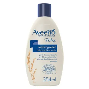 AVEENO Baby Active Naturals Soothing Relief Emollient Wash - 354 ml