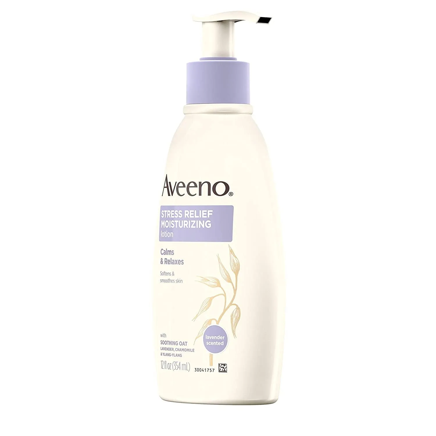 Aveeno Stress Relief Moisturizing Lotion with Lavender Scent, 12 fl. oz