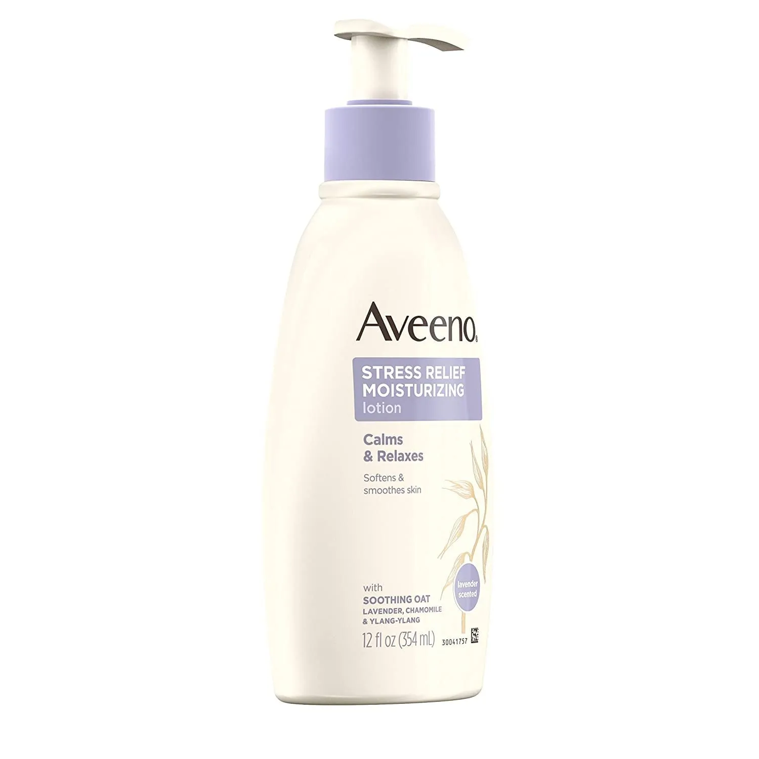 Aveeno Stress Relief Moisturizing Lotion with Lavender Scent, 12 fl. oz
