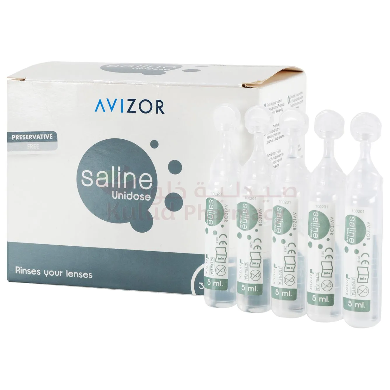 Avizor Saline Unidose Solution 5Ml 30 VL