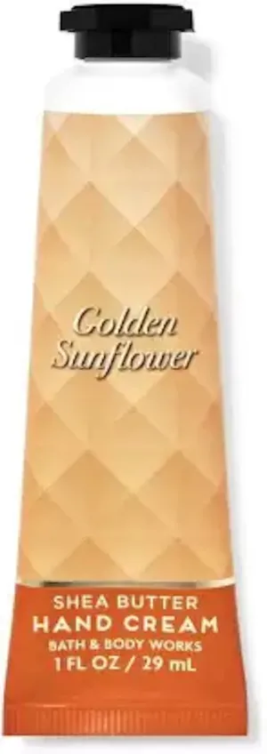 Bath & Body Works Golden Sunflower Shea Butter Travel Size Hand Cream 1oz (Golden Sunflower) 1 Fl Oz (Pack of 1)
