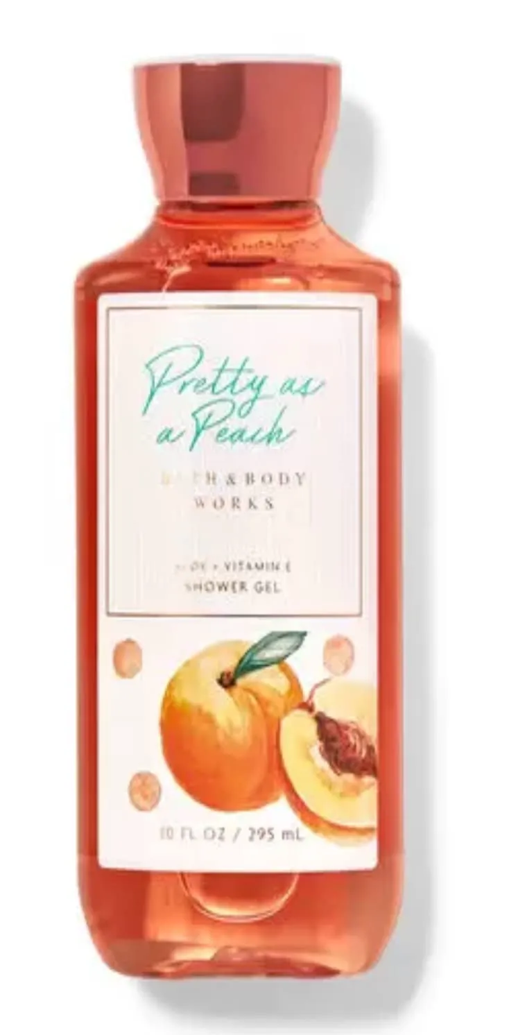 Bath and Body Works Pretty as a Peach Shower Gel and Body Lotion