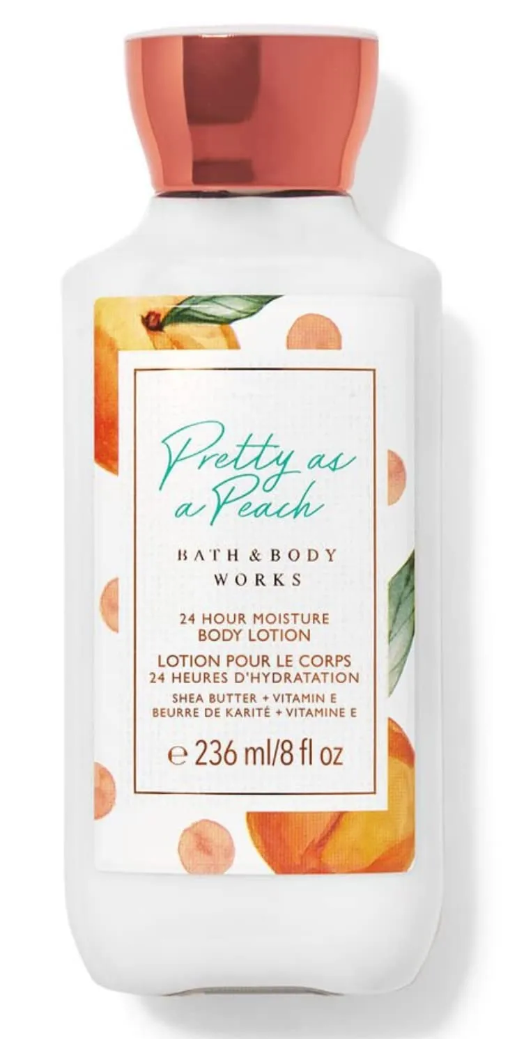 Bath and Body Works Pretty as a Peach Shower Gel and Body Lotion