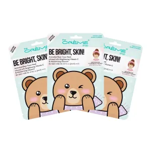 Be Bright, Skin! Printed Essence Sheet Mask (Set of 3)