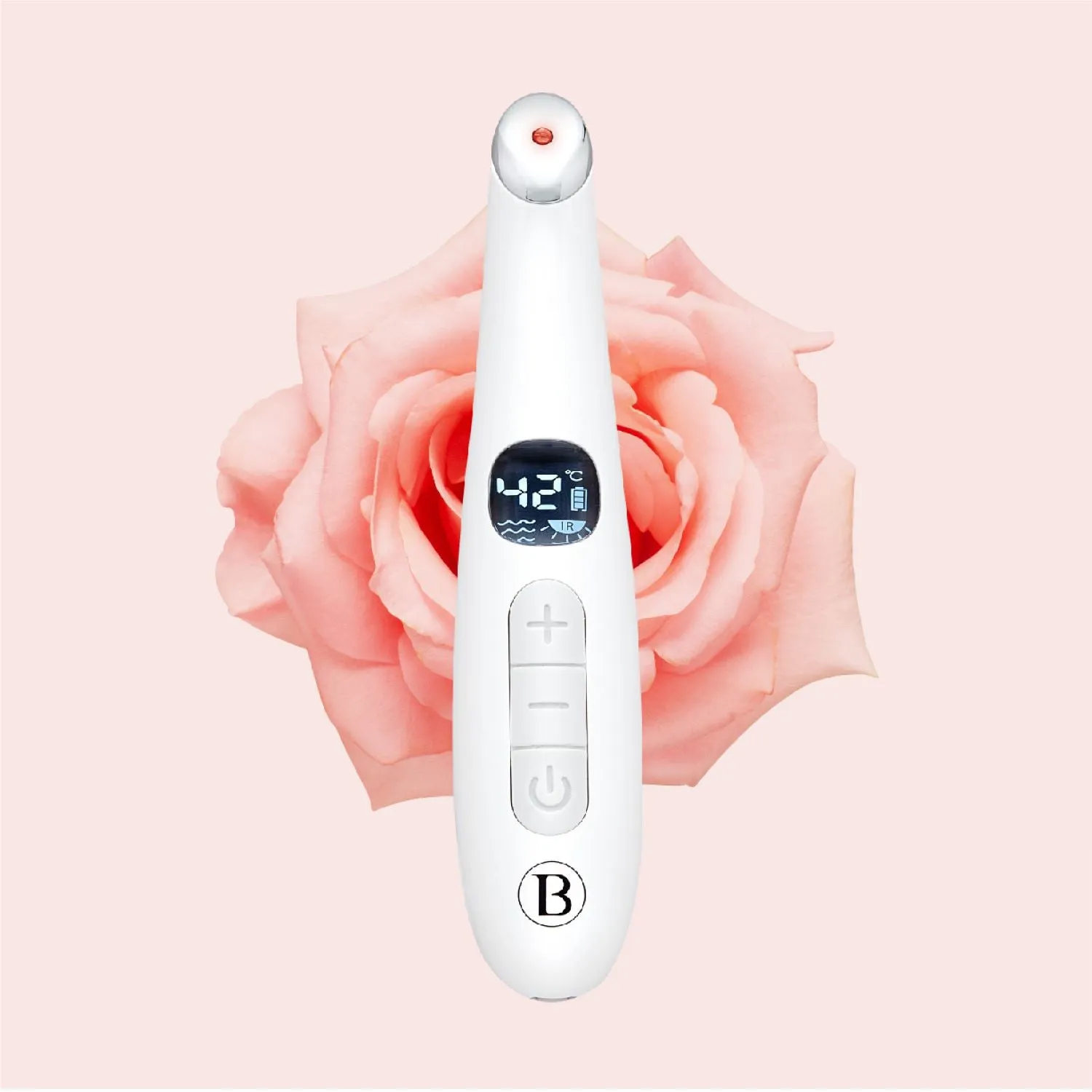 BEAUTICAL Sonic Eye Care Booster - Eye Massager - Red Light Care - High Frequency Vibration -| USB Rechargeable