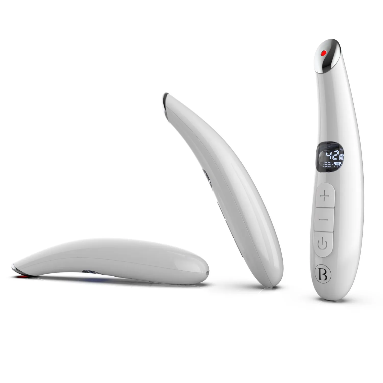 BEAUTICAL Sonic Eye Care Booster - Eye Massager - Red Light Care - High Frequency Vibration -| USB Rechargeable