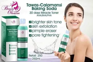 Beauty Obsession Miracle Toner Tawas Calamansi Baking Soda - 250ml