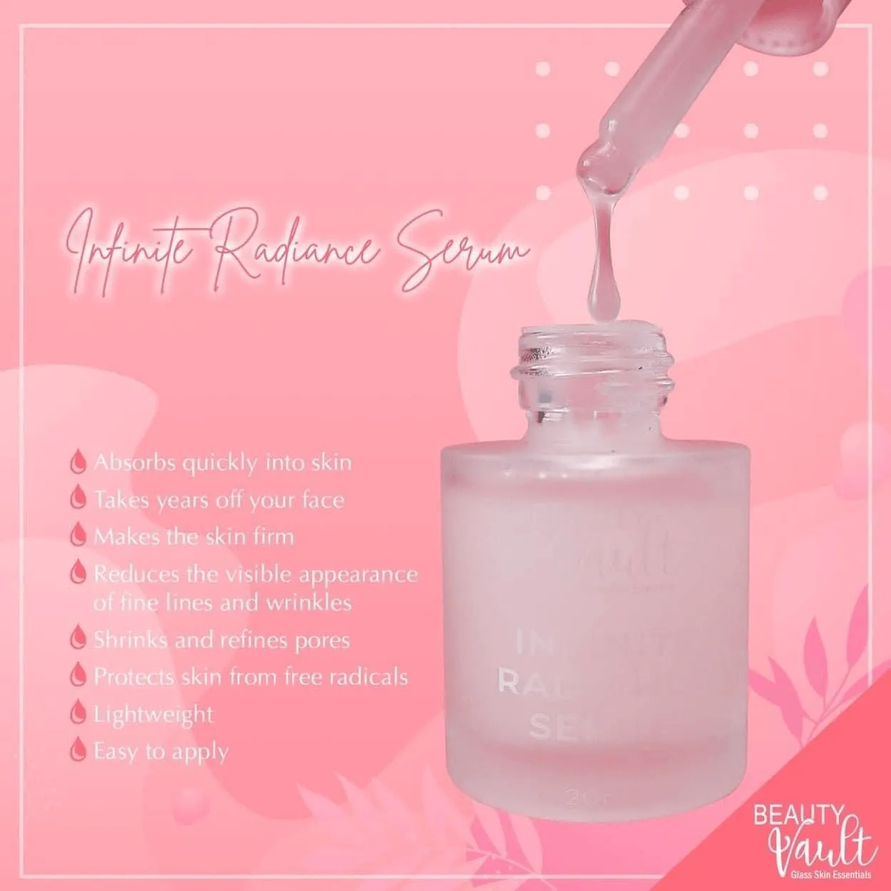 Beauty Vault Infinite Radiance Serum - 20ml