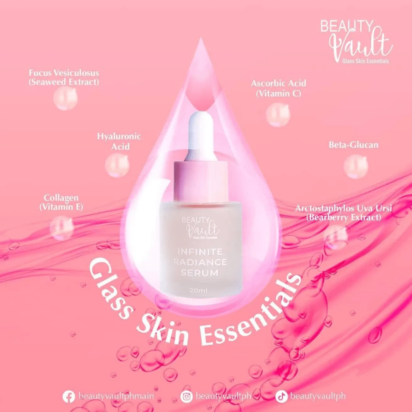 Beauty Vault Infinite Radiance Serum - 20ml