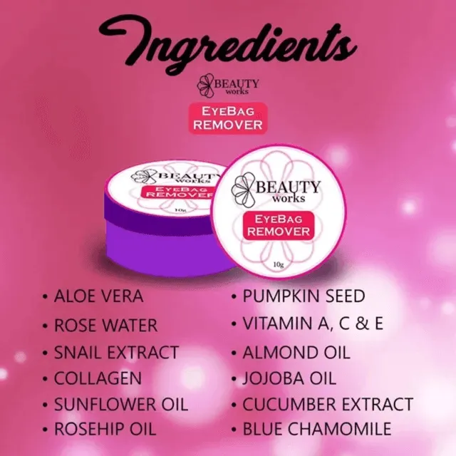 Beauty Works EyeBag Remover - 10g