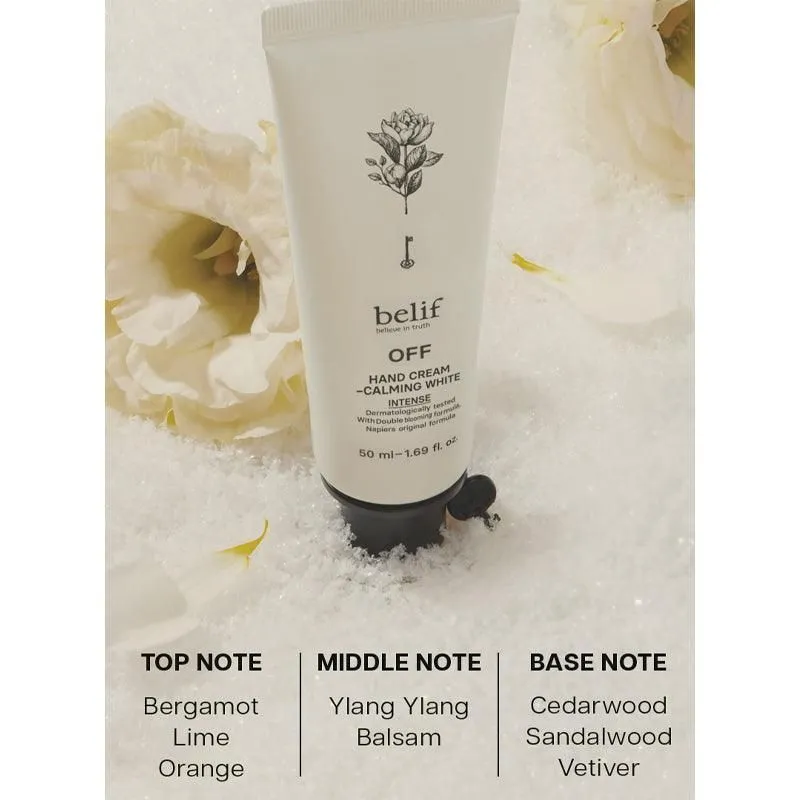 belif Off Hand Cream Calming White 50ml